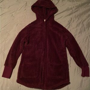 Hippie Rose Sherpa like jacket XS